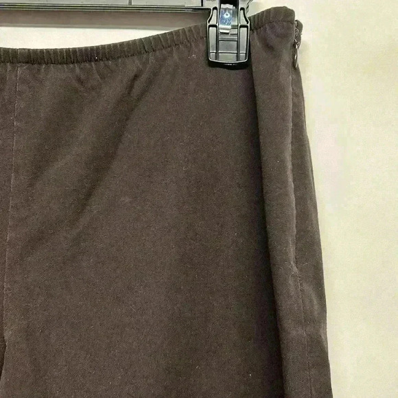 Eileen Fischer size medium chocolate brown pants - Picture 2 of 5